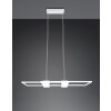 Illuminazione Trio Leuchten ALBANY Lampada a sospensione LED Bianco, 1-Luce, Telecomando