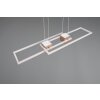 Illuminazione Trio Leuchten ALBANY Lampada a sospensione LED Marrone, 1-Luce, Telecomando