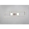 Illuminazione Trio Leuchten ALBANY Plafoniera LED Nichel opaco, 1-Luce, Telecomando