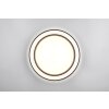 Illuminazione Reality Arco Plafoniera LED Nero, 1-Luce, Telecomando, Cambia colore