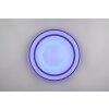 Illuminazione Reality Arco Plafoniera LED Nero, 1-Luce, Telecomando, Cambia colore