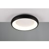 Illuminazione Trio Leuchten Cardona Plafoniera LED Nero, 1-Luce