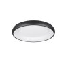 Illuminazione Trio Leuchten Cardona Plafoniera LED Nero, 1-Luce