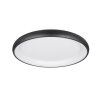 Illuminazione Trio Leuchten Cardona Plafoniera LED Nero, 1-Luce