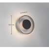 Illuminazione Trio Leuchten Celeste Applique LED Nero, 1-Luce