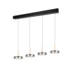 Illuminazione Trio Leuchten Celeste Lampada a sospensione LED Nero, 1-Luce