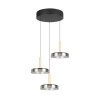 Illuminazione Trio Leuchten Celeste Lampada a sospensione LED Nero, 1-Luce