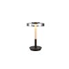 Illuminazione Trio Leuchten Celeste Lampada da tavolo LED Nero, 1-Luce