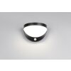 Illuminazione Reality Cobre Applique LED Nero, 1-Luce, Sensori di movimento