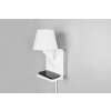 Illuminazione Trio Leuchten Comfort Applique Bianco, 1-Luce