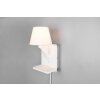 Illuminazione Trio Leuchten Comfort Applique Bianco, 1-Luce