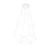 Illuminazione Trio Leuchten Darvin Lampada a sospensione LED Bianco, 1-Luce