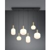 Illuminazione Trio Leuchten Diva Lampada a sospensione Ottone, 6-Luci