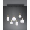 Illuminazione Trio Leuchten Diva Lampada a sospensione Ottone, 6-Luci