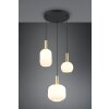 Illuminazione Trio Leuchten Diva Lampada a sospensione Ottone, 3-Luci