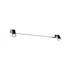 Illuminazione Trio Leuchten Enrico Applique LED Cromo, 3-Luci