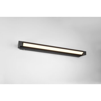 Illuminazione Trio Leuchten Fabrizio Applique LED Nero, 1-Luce