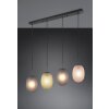 Illuminazione Trio Leuchten Facette Lampada a sospensione Nero, 4-Luci