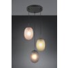 Illuminazione Trio Leuchten Facette Lampada a sospensione Nero, 3-Luci