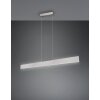 Illuminazione Trio Leuchten Galway Lampada a sospensione LED Nichel opaco, 1-Luce