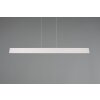 Illuminazione Trio Leuchten Galway Lampada a sospensione LED Grigio, 1-Luce