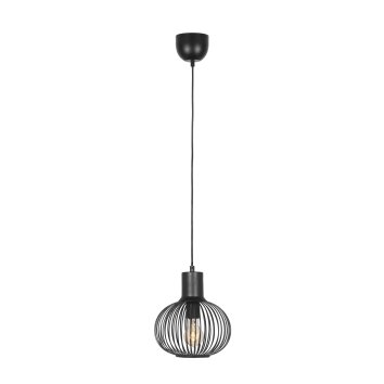 Illuminazione Trio Leuchten GILA Lampada a sospensione Nero, 1-Luce