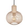 Illuminazione Trio Leuchten GILA Lampada a sospensione Beige, 1-Luce