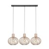 Illuminazione Trio Leuchten GILA Lampada a sospensione Beige, 3-Luci