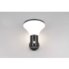 Illuminazione Reality Gorda Applique LED Nero, 1-Luce, Sensori di movimento