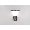 Illuminazione Reality Gorda Applique LED Nero, 1-Luce, Sensori di movimento