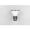 Illuminazione Reality Gorda Applique LED Nero, 1-Luce, Sensori di movimento