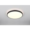 Illuminazione Reality Loody Plafoniera LED Nero, 1-Luce, Sensori di movimento