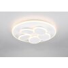 Illuminazione Trio Leuchten Mandala Plafoniera LED Bianco, 1-Luce, Telecomando