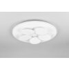 Illuminazione Trio Leuchten Mandala Plafoniera LED Bianco, 1-Luce, Telecomando