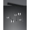 Illuminazione Trio Leuchten Mataro Nero, 8-Luci