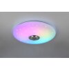 Illuminazione Reality Musica Plafoniera LED Bianco, 1-Luce, Telecomando, Cambia colore