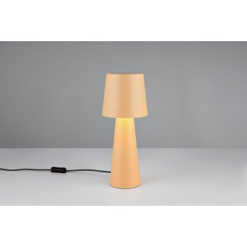 Illuminazione Trio Leuchten Nubian Lampada da tavolo Beige, 1-Luce