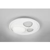 Illuminazione Trio Leuchten Pebble Plafoniera LED Bianco, 1-Luce, Telecomando