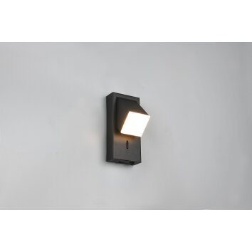 Illuminazione Trio Leuchten Raglan Applique LED Nero, 1-Luce