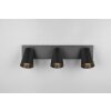 Illuminazione Trio Leuchten Sharp Faretto da soffitto Nero, 3-Luci