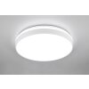 Illuminazione Reality Spacy Plafoniera LED Bianco, 1-Luce, Telecomando