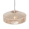 Illuminazione Trio Leuchten SVEA Lampada a sospensione Beige, 1-Luce