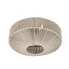 Illuminazione Trio Leuchten SVEA Plafoniera Beige, 1-Luce