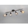 Illuminazione Trio Leuchten Tarifa Faretto da soffitto Nero, 4-Luci