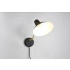 Illuminazione Trio Leuchten Traveller Applique Nero-Oro, 1-Luce