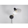 Illuminazione Trio Leuchten Traveller Applique Nero-Oro, 1-Luce