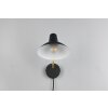 Illuminazione Trio Leuchten Traveller Applique Nero-Oro, 1-Luce