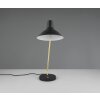 Illuminazione Trio Leuchten Traveller Lampada da tavolo Nero-Oro, 1-Luce