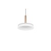 Illuminazione Trio Leuchten Celeste Lampada a sospensione LED Marrone, 1-Luce