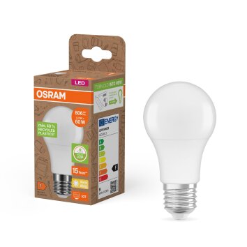 Illuminazione Osram E27 8.5 Watt Bianco caldo 806 Lumen